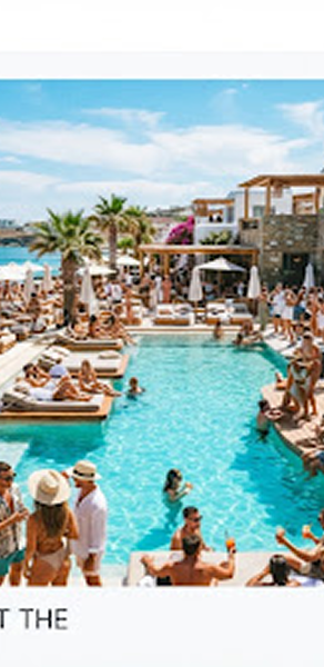 Mediterranean Summer Beach Resort