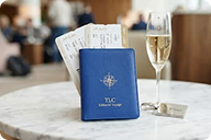 TLC Passport and Champagne